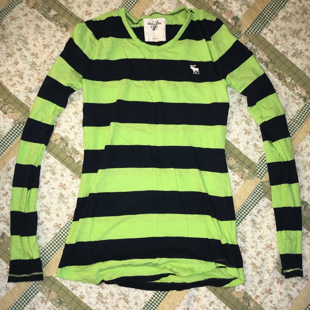 Abercrombie & Fitch Striped Sweatshirt